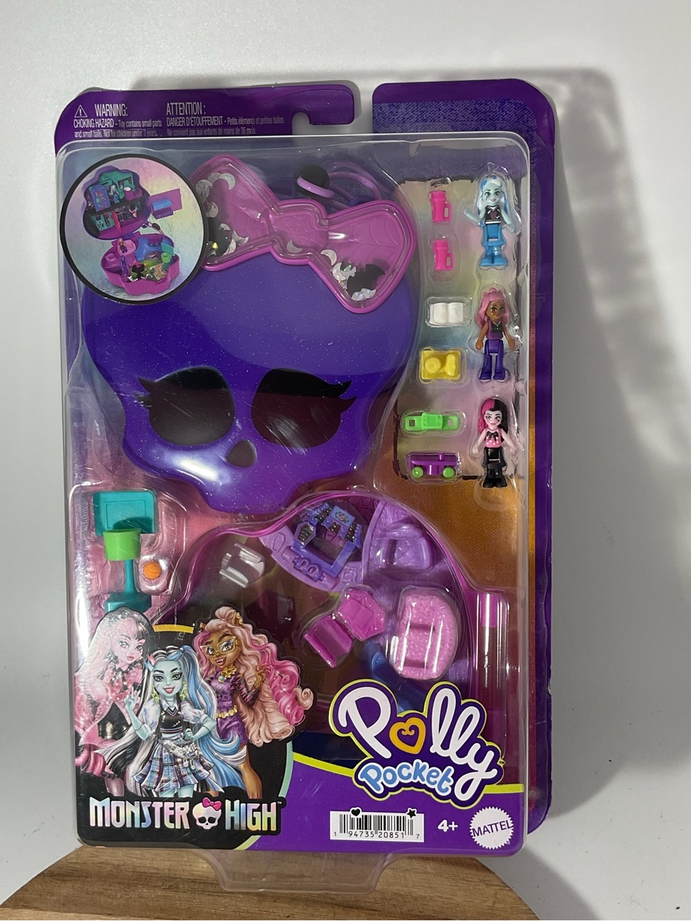 x Monster High Polly Pocket Compact Playset (I)